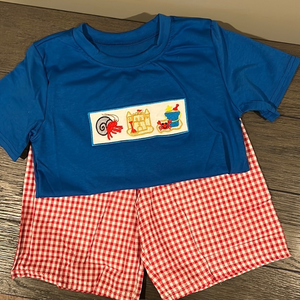 2 piece boys summer outfit, NWOT